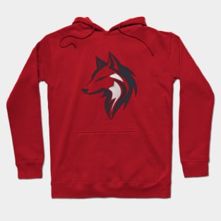 Frost Moon Wolf Shadow Hoodie